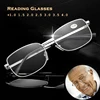 2022Reading Glasses Seemfly Ultralight Clear Vision Glasses Magnifier Eyewear Portable Gift For Parents Presbyopic Magnification ► Photo 3/6