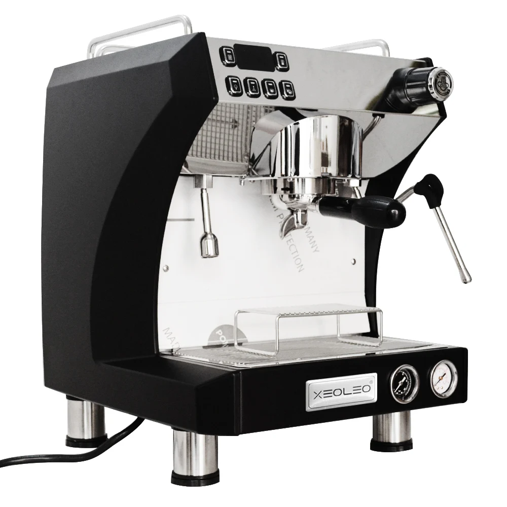 XEOLEO 9Bar Semiautomatic Coffee machine Espresso machine 3200W Coffee maker Commercial Espresso maker High pressure milk froth 6