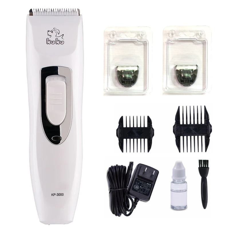Kuku Kp3000 Electric Dog Hair Trimmer Rechargeable Sharp Pet Hair