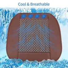 Охлаждение автомобильного сиденья Подушка 12 В автомобильная Регулируемая температура удобное сиденье для автомобиля кулер с вентилятором автомобиля для автомобиля грузовика дома и о