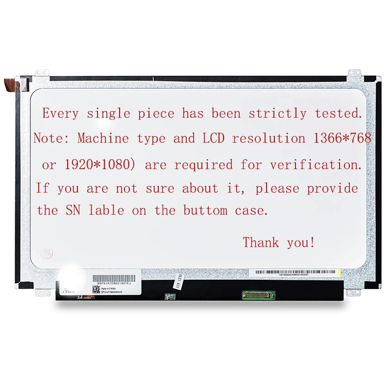 ЖК экран для ноутбука 14 0 дюйма 00C8WJ 0C8WJ 0JVYC6 Dell Latitude 5490 NT14WHM N41 Non Touch 30pin IPS Новый|ЖК-экран ноутбуков| |