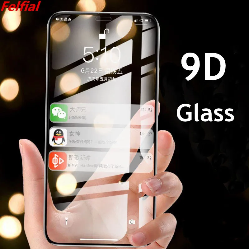 

NEW 9D Anti Blue Light Full Coverage Tempered Glass For iPhone SE 2020 11 pro Max XR XS MAX XR X 8 7 6s 6 Plus Glass Screen Film