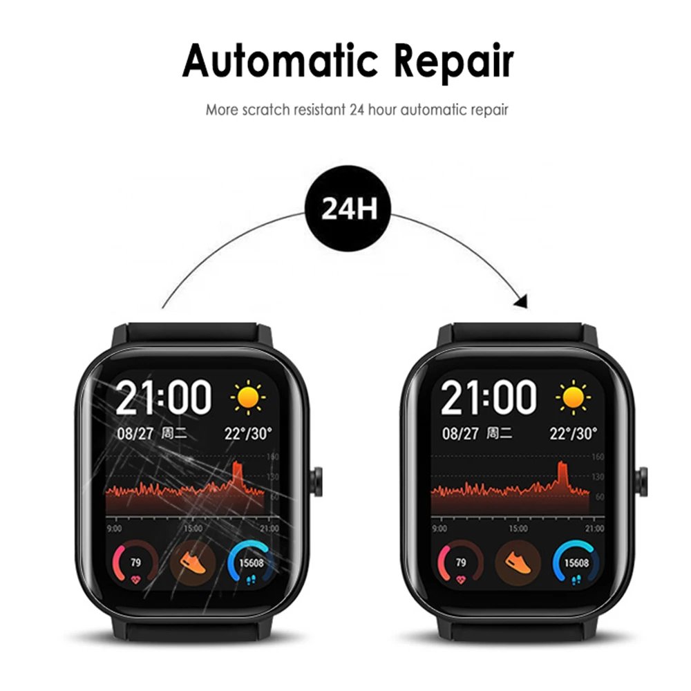 3в1 наручный ремешок для Amazfit GTS чехол TPU металлический Миланский Браслет для Huami Amazfit gts ремешок для экрана Защитная пленка