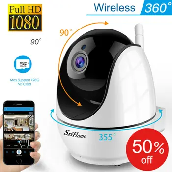 

Wireless Security Camera Indoor Home IP Camera Smart Wifi System Monitor IR Night Vision Baby Monitor Home Security Surveillance