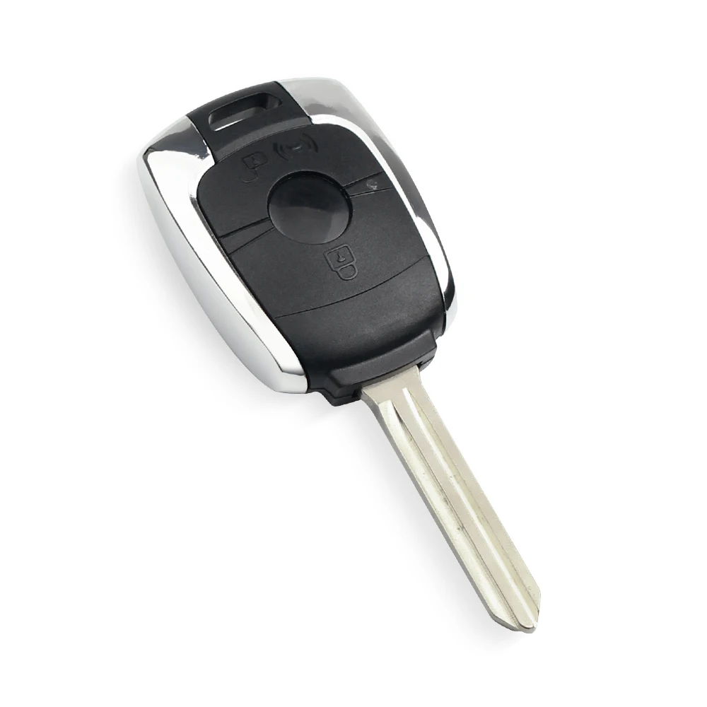 KEYYOU 10x пульт дистанционного управления автомобильный ключ чехол для SsangYong Korando Kyron Actyon Rexton 2 кнопочный ключ автомобиля авто Замена ключа
