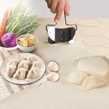 Нержавеющая Сталь Тесто Пресс клецки чайник кухонный инструмент для приготовления клецки кожи машина