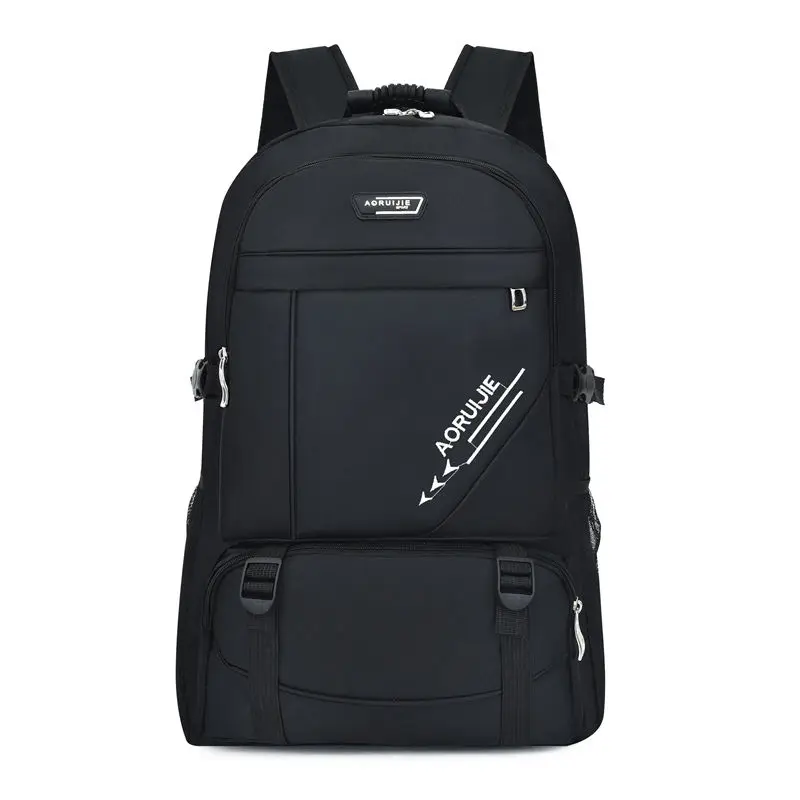 

Waterproof Men's Backpack Oxford Cloth Material Expandable Large Capacity Multifunction Outdoor Mountaineering Student Bag
