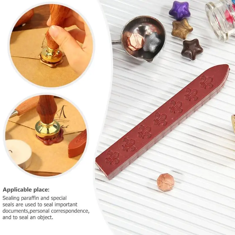 Retro Stamp Sealing Wax Seal Strips Stick for DIY Envelope Letter Wedding Scrapbook Invitations Vintage Handmade Art Craft Decor