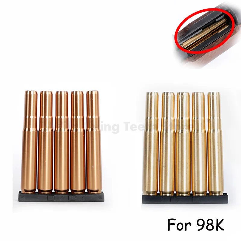 

Tactical 98K Upgrade Material Decorative Water Bullet Shell Refitting Accessories Throwing Bullet Shell Outdoor 98k accessory