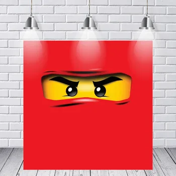 

Background Photography Ninjago Face Eye Red Wall Custom Photo Studio Seamless Background Backdrop Vinyl Photography Backdrops