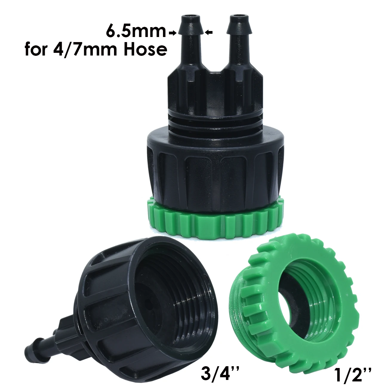 KESLA 5m-50m Garden Watering Hose 4/7mm PVC Pipe Micro Drip Irrigation Tubing Sprinkler w/ Tap Connector for Balcony Greenhouse