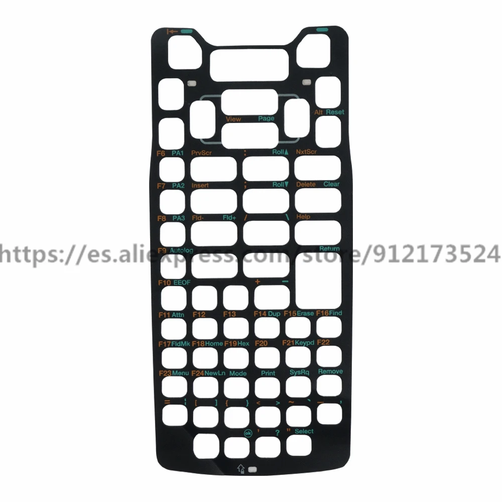 Intermec-CK70 CK71 CK75 keyboard cover replacement, 59 keys, nameplate sticker, brand new, original, free shipping (5 pcs)