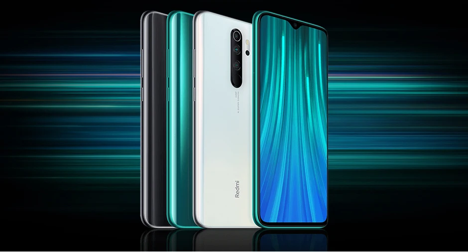 Global ROM Xiaomi Redmi Note 8 Pro 8GB 128GB 64 MP Quad Cameras MTK Helio G90T 6.53'' FHD+ Screen Smartphone 4500mAh 18W QC 3.0