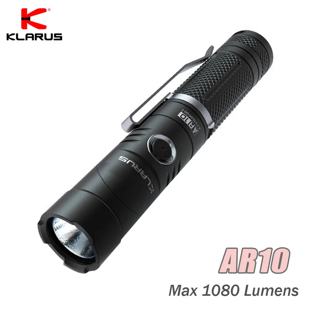 Кларус AR10 Перезаряжаемые облегченная освещение CREE XP L HI V3 светодиодный 1020 лм Угол