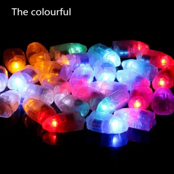 

10 Pcs Mini LED Light Bulbs Glowing Balloon Led Light Bullet Switch Light Bar Party Wedding Holiday Garden Decoration