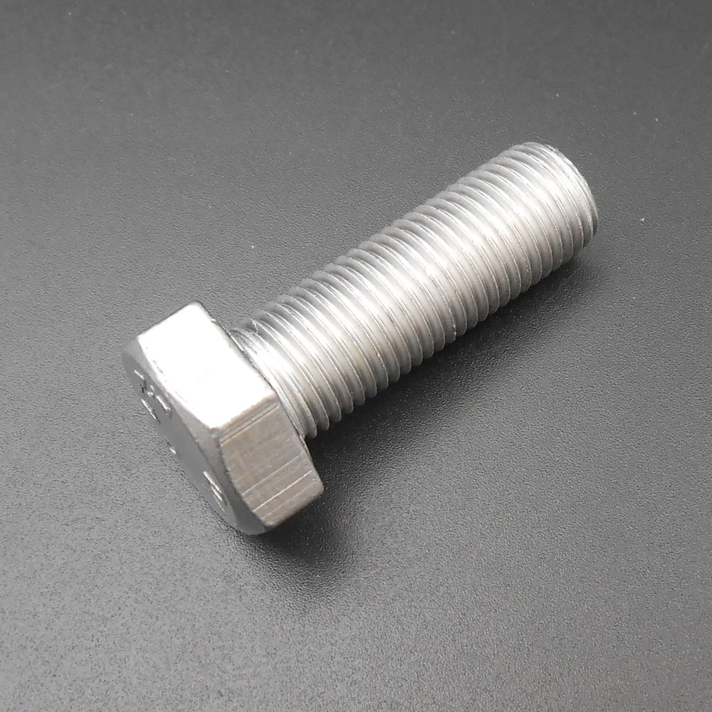 

1PC M12 304 Stainless Steel 304SS Fine Thread Hexagon Screw Bolt M12X35MM A2 12MM A2-70 M12*1.25*35 L= 35MM P= 1.25MM NEW *AT665