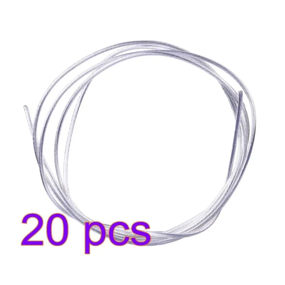 20pcs 1m Silver Wire T238 электронный пожарный контроль FET электронный переключатель релиз для XWE M4/JM Gen.9/FB 1,0-3,0/Kublai M4/Jingji SLR/Jiqu коробка передач - Цвет: 20pcs 1m Silver Wire