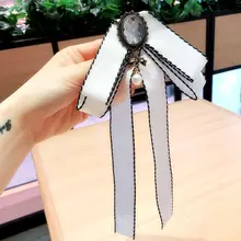 Женская лента галстук-бабочка античный сплав имитация кристалл ювелирные изделия брошь булавка галстук