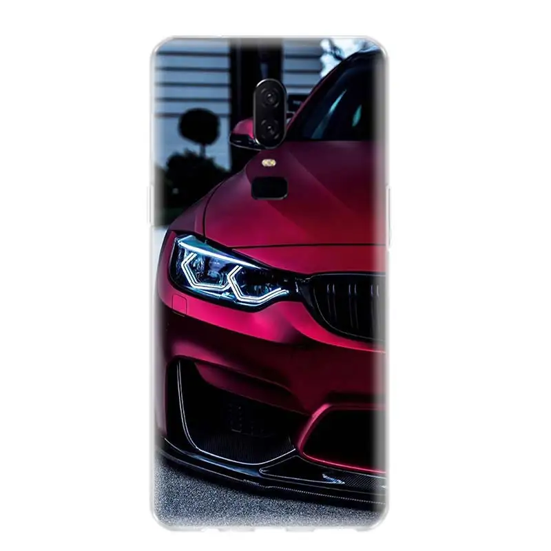 Синий, красный чехол для автомобиля Bmw, чехол для телефона OnePlus 1+ 7 Pro 7t 6 6T 5 5T 3 T, художественный подарок с рисунком, индивидуальные чехлы - Цвет: TW094-8