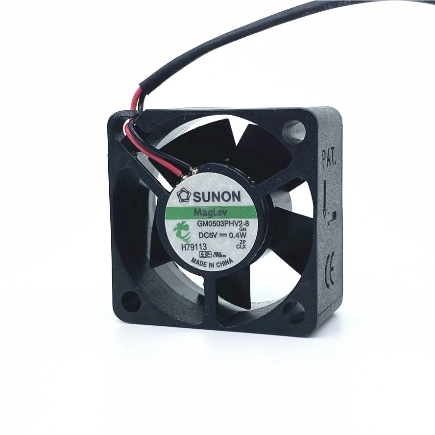 Вентилятор Sunon GM0503PHV2-8 для 3D-принтера 30x30x15 мм 5 в постоянного тока 3015 Вт 2 контакта |