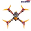 4PCS/ 2Pairs Gemfan Hurricane 51499 5 Inch 3-Blade Propeller for RC Drone FPV Racing Freestyle 2207 2306 Motor Nazgul5 LAL5 6