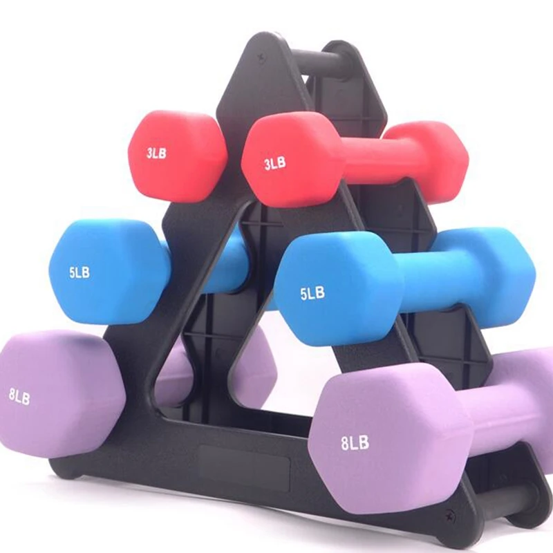 Weightlifting Dumbbell Rack Bracket Weight Support Dumbbell Floor Bracket Home Sports Equipment