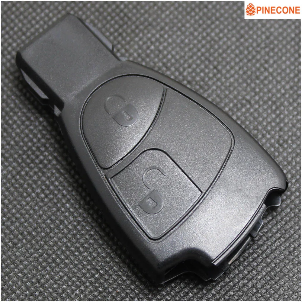 PINECONE Key Case for MERCEDES BENZ C B E Class W203 W211 W204 YU BN CLS CLK Car 2 Buttons Translucent Buttom Shell Fob | Автомобили и