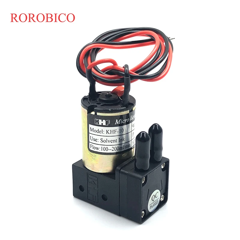 Bomba Líquida Khf Pequena de Tinta 24v dc 3w 100200 ml Min Bomba de Microdiafragma para Impressoras de Grande Formato Eco Solvente - Imagem 3