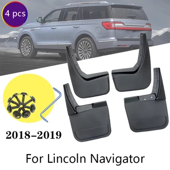 

Set of 4 car Front and Rear Splash Guard Mud Flaps mudguards fender For Lincoln Navigator 2018 2019 2020 Car Accessories