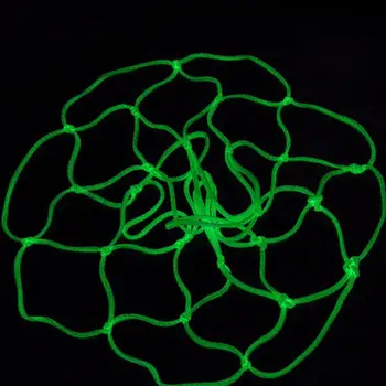 

Portable Nylon White Luminescence Athletic Sports Backboard Basketball Net Match Outdoors Basket Net Practical