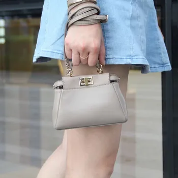 

Handmade Designer Bags Famous Brand Women 2020 Luxury Handbags Woman Genuine Leather Runway Female Europe Top Quality 089