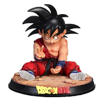 

Anime Dragon Ball Z Childhood Son Goku Exhausted Ver GK Resin Statue Action Figure Collection Model Toy X3516
