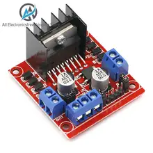 1 Uds L298N Módulo de placa de controlador L298 motor paso a paso robot de coche inteligente Placa de pruebas peltier de alta potencia