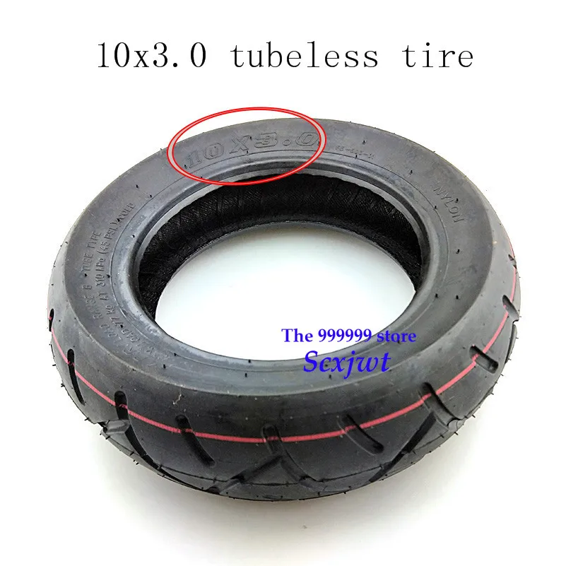

10x3.0 10x3.00 electric scooter Tubeless Vacuum tire 10*3.0 scooter vacuum tyre 10 inch widening and thickening tire