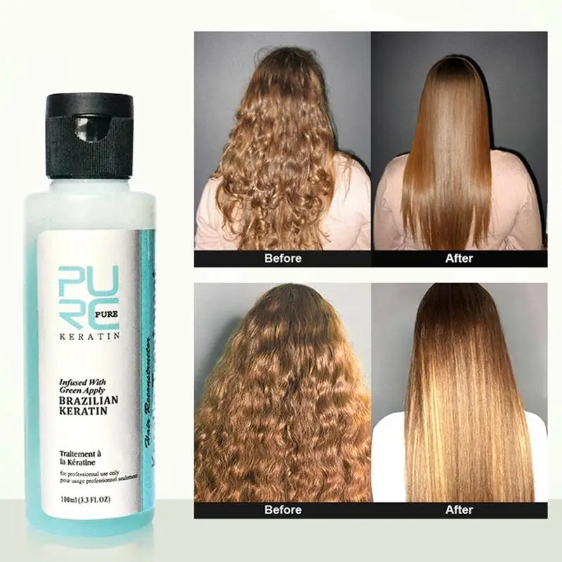 

Red Protein Therapy Repair Shampoo Keratin Hair Treatment Straight Damage Hair Repair Curly Keratina Para Alisado Del Cabello