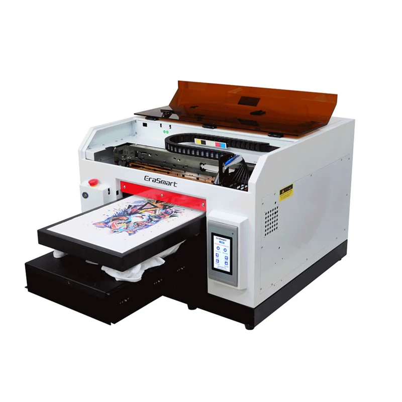 

LY A33 3040 flatbed UV DTG Inkjet printer machine Epson 1390 print head infrared ray touch screen full automatic 2880 DPI