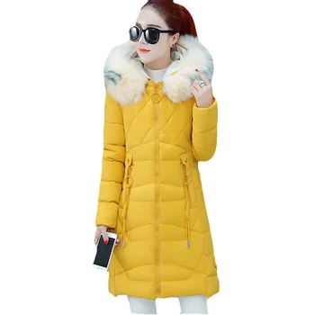 

Parka Women new arrival Winter Down jacket Women Coat Long Hooded Outwear Female Parka Thick Cotton Padded 2020 Female Coats