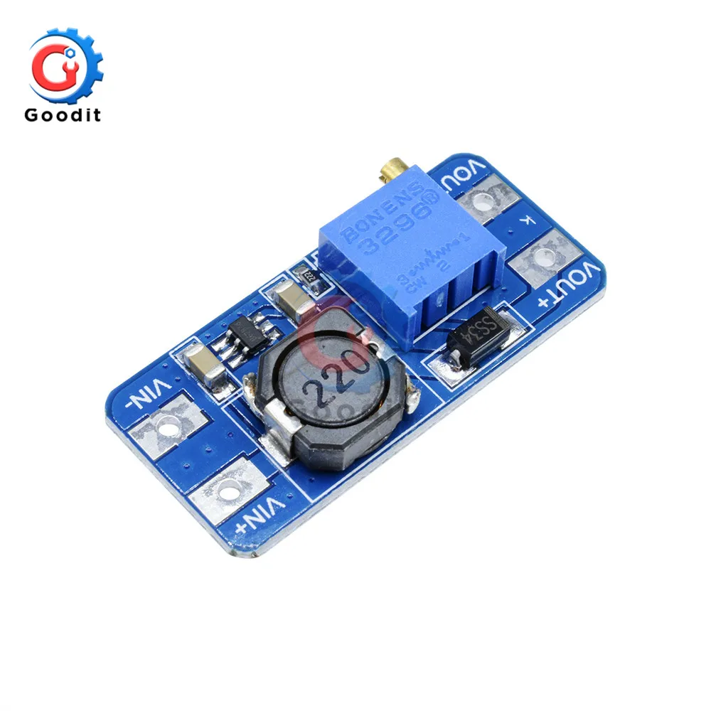 5 шт. MT3608 dc-dc повышающий преобразователь усилитель питания модуль Boost повышающая