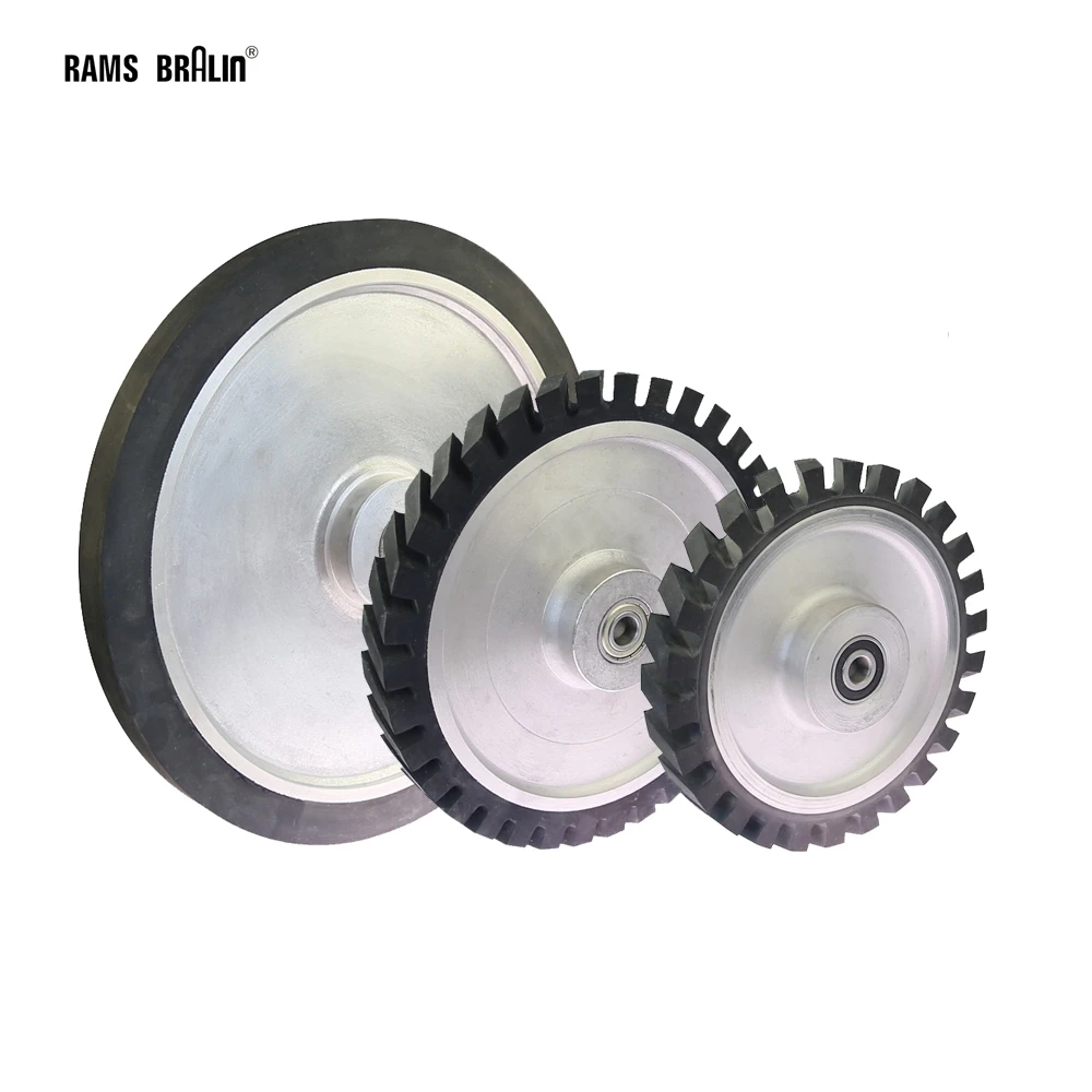 ゴム製コンタクトホイール,150 350*25mm,ベルトグラインダーパーツcontact wheel belt grinder