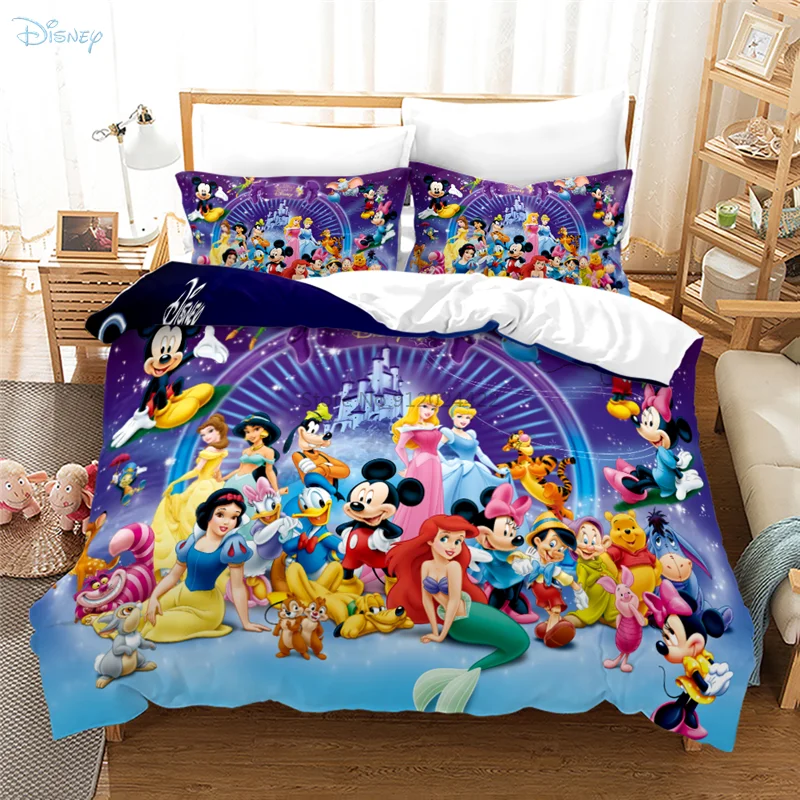 Children Kids Boys Girls Character Cartoon Theme Bedding Sets Duvet Pillowcase 