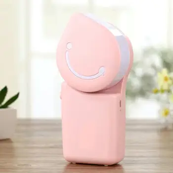 

Smile Face 600mAH 180 Degree Rotation Palm Air-Conditioning Fan Cartoon Electric Fan Household Fans Portable Handheld Fan