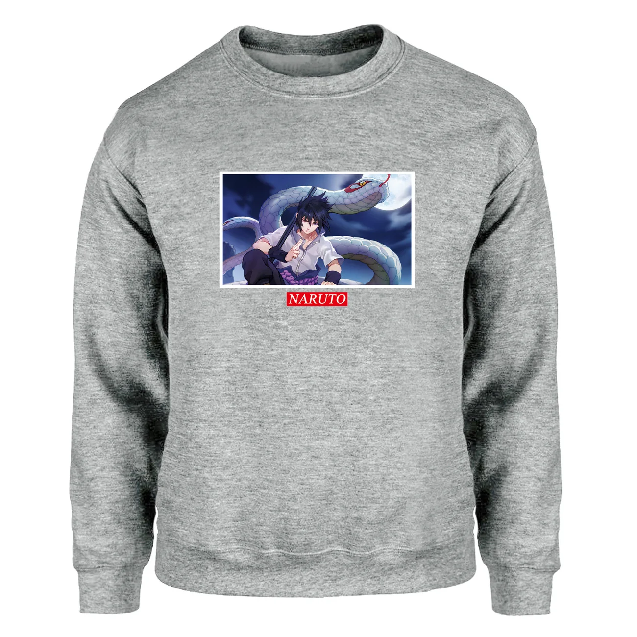 

Naruto Uchiha Sasuke Aoda Sweatshirts Men Harajuku Japanese Anime Crewneck Hoodie New Winter Autumn Warm Streetwear Sportswear