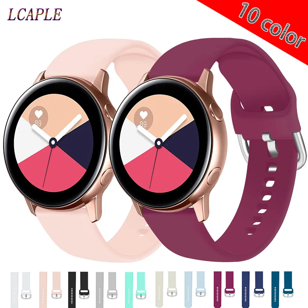 Ремешок 20 мм/22 мм для часов Huawei GT/2/2E/Pro браслет Samsung gear s3 Frontier/S2 Galaxy watch 46 мм/42 мм/Active