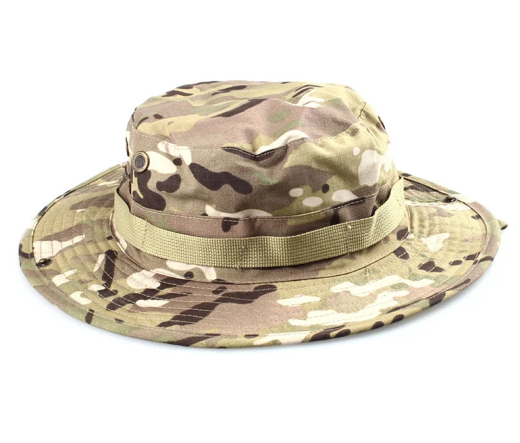 Multicam MIL SPEC Boonie, шапка для улицы, тактическая, военная, спец, шапки для спорта, рыбалки, пешего туризма, шапки-ведра - Цвет: Multicam