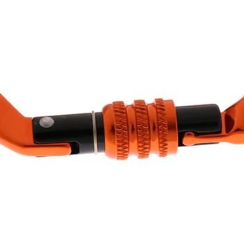 

Figure 8 Descender D-shape Locking Carabiner Rappelling Hook Buckle Orange