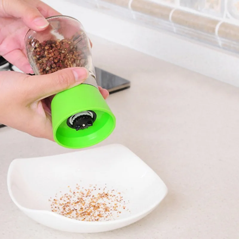 

1PC Handy Manual Salt Pepper Mill Grinder Seasoning Muller Kitchen Tools Accessories Cookware Kitchen Shaker Pepper