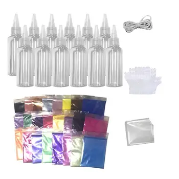 

24 Colors Tie Dye Kit For Art With Rubber Band Textile Cold Paints Fabric DIY Hand Water Graffiti Clothing Work Dropship Cr K8V1