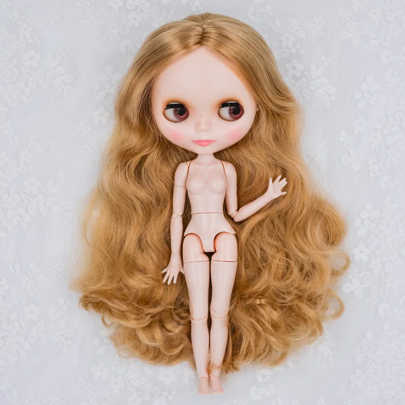 Blyth BJD кукла, Blyth кукольные Обнаженная индивидуальные матовое куклы может быть изменен макияж и платье, 12 дюймов мяч шарнирные 07