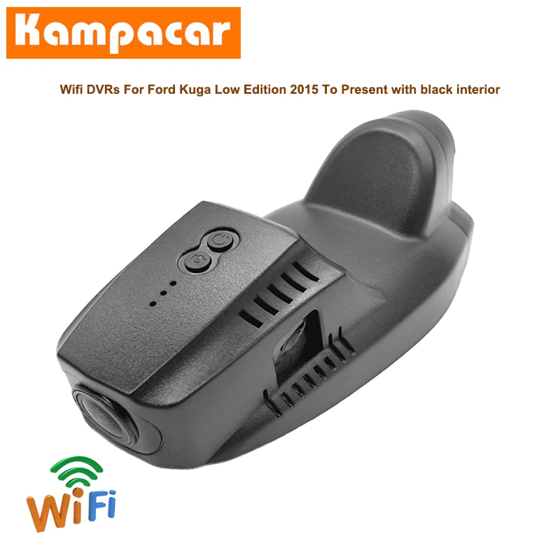 Kampacar Wifi Dash Cam Car Dvr Camera FT05-C For Ford Kuga II Escape C520 Hybrid Limited Low Edition 2015 To 2020 Y Auto Dashcam