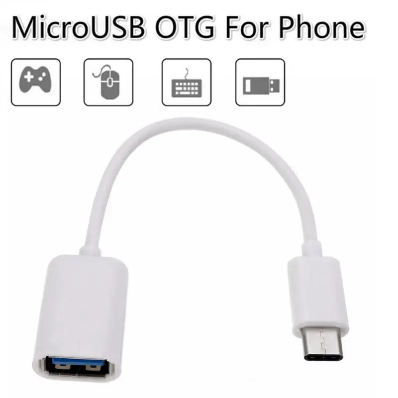 USB C адаптер типа OTG-C 3 1 штекер к 0 Тип гнездовой OTG кабель для быстрой передачи